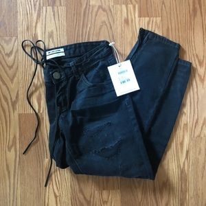 NWT One Teaspoon Black Van Freebirds